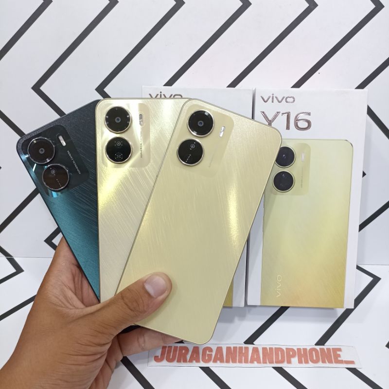 Vivo Y16 4/128GB Hp Second Seken Bekas Fullset