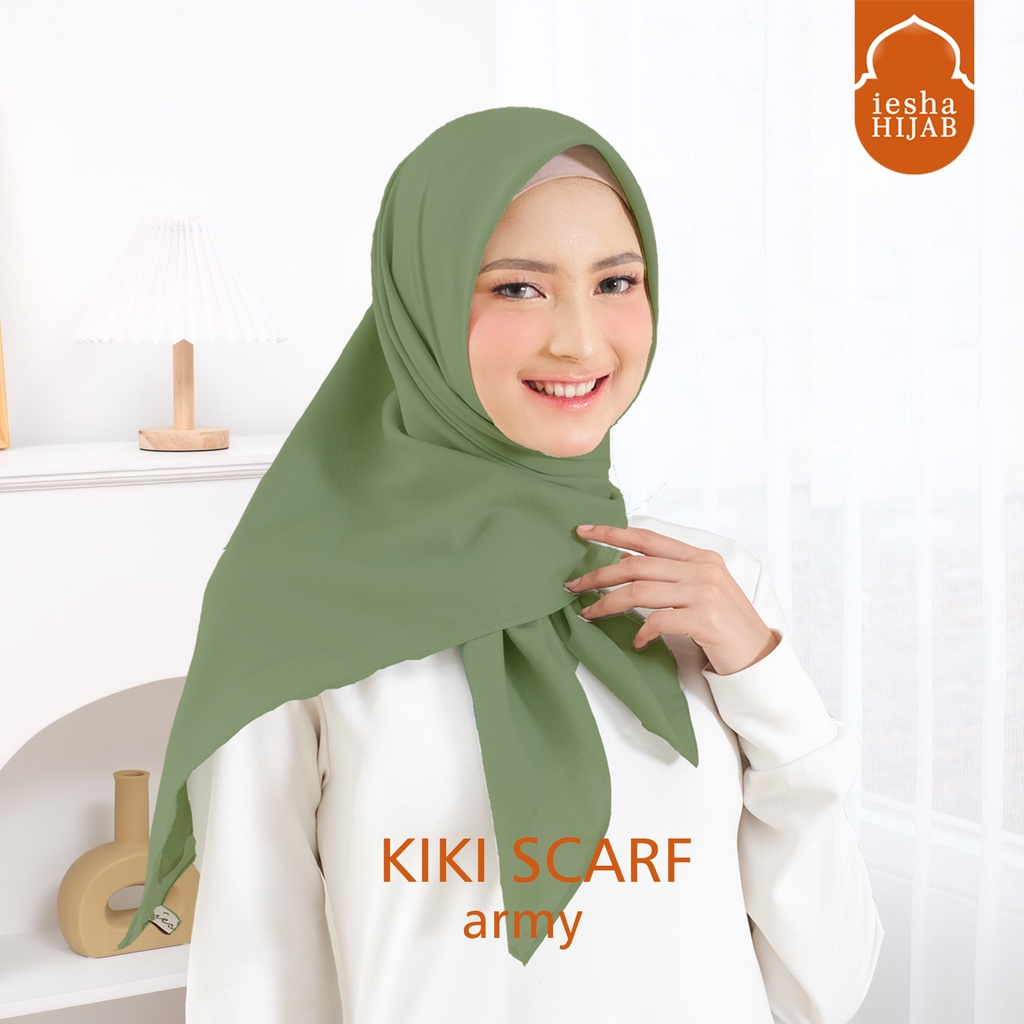 JILBAB SEGIEMPAT - JILBAB KATUN WARNA HIJAU ARMY, JILBAB ARMY, JILBAB HIJAU ARMY, jilbab hijau tenta
