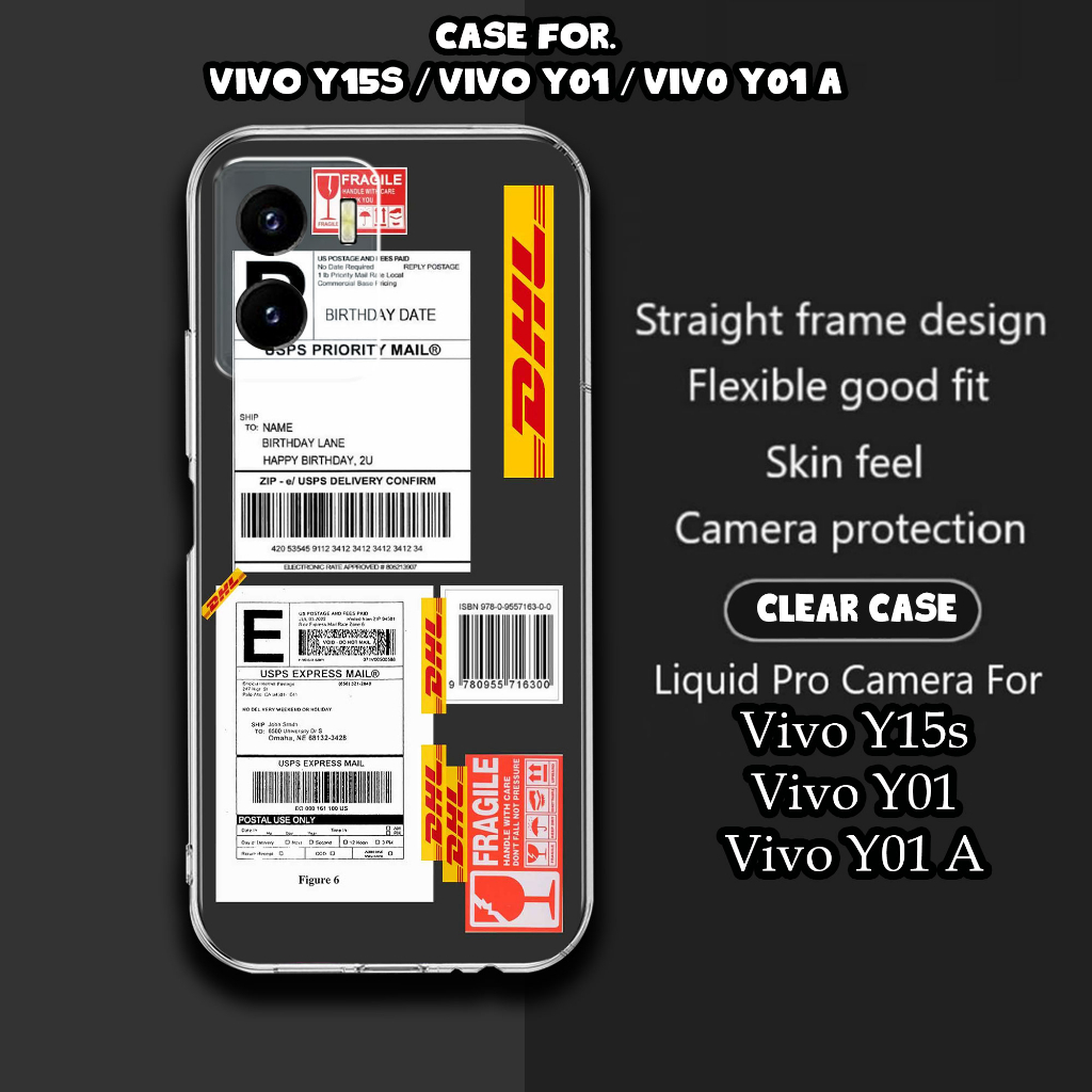 CASE VIVO Y15S / VIVO Y01 / VIVO Y01A MOTIF [DHL] TERLARIS CASING VIVO Y15S / Y01 / Y01A TERBARU CLE