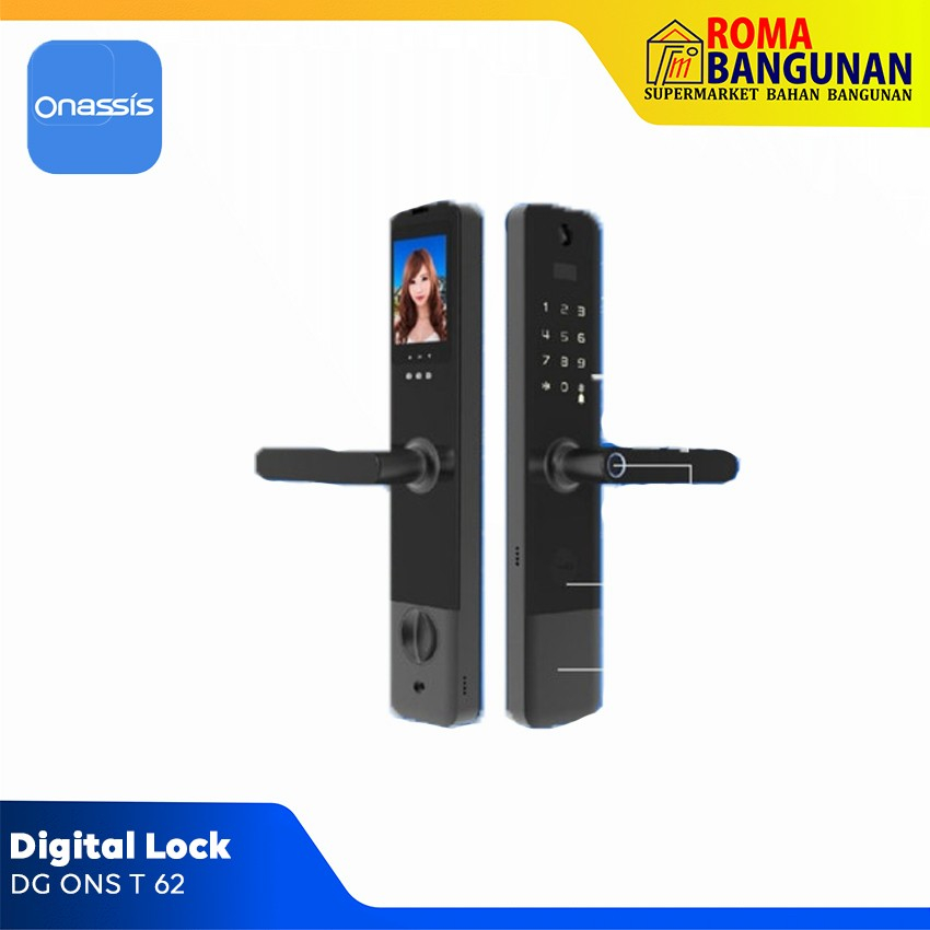 Onassis Digital Lock / Smart Lock DG-ONS T62 PRO