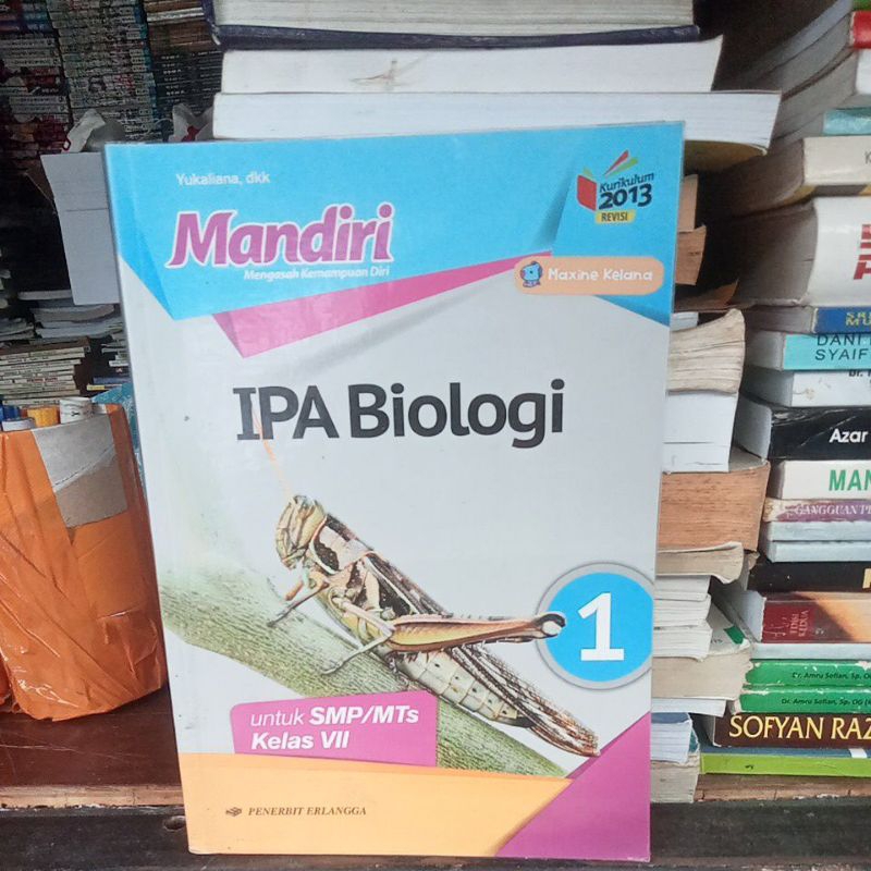 mandiri IPA biologi untuk kelas 1 SMP