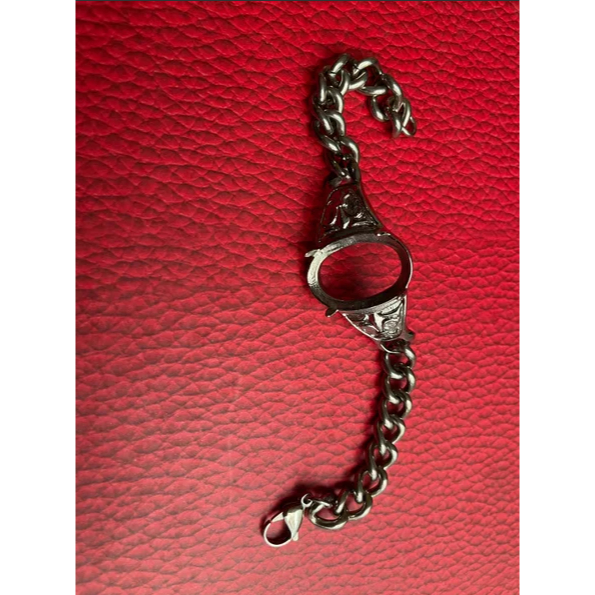Gelang batu titanium rantai 13x18 m 18x25 m 20x30 m gelang titanium harga satuan