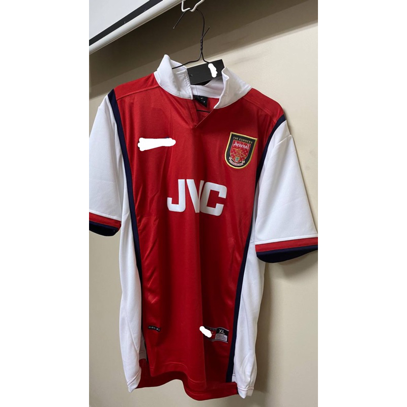 JERSEY RETRO GRADE ORI ARSENAL HOME JVC HOME 98/99