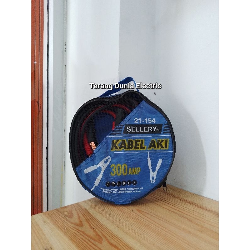 KABEL JUMPER AKI MOBIL 300A SELLERY 21-154 BOOSTER CABLE JEMPER AKI TERMURAH