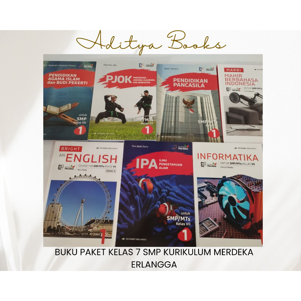 

BUKU PAKET KELAS 7 SMP/MTS KURIKULUM MERDEKA - ERLANGGA