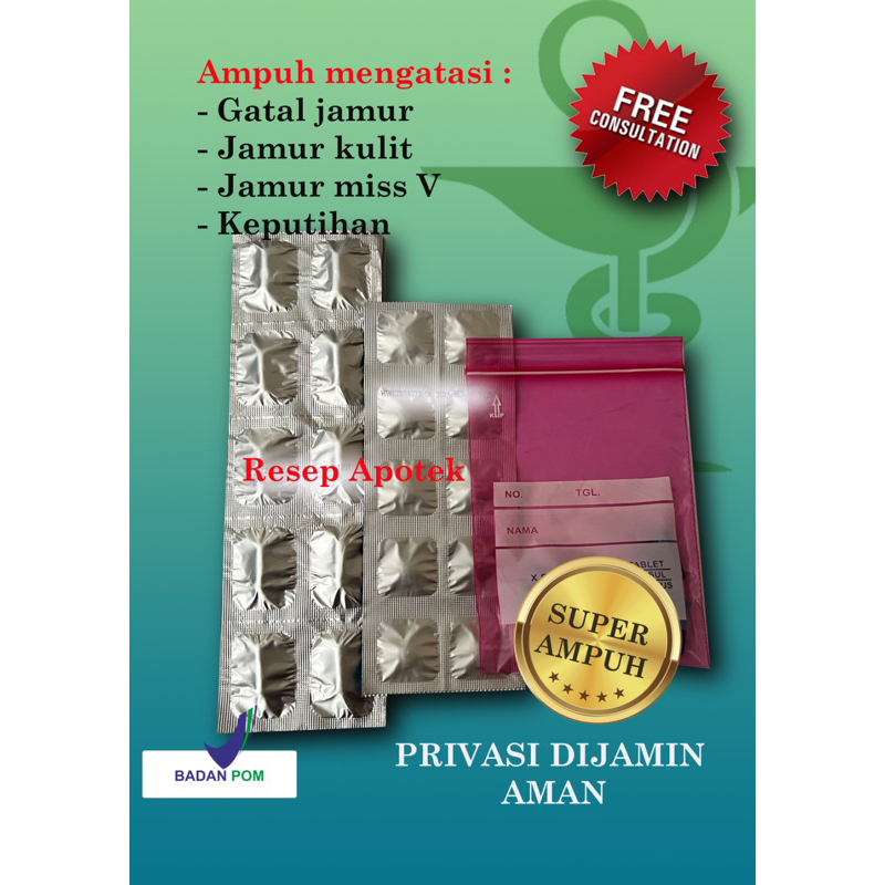 Obat Keputihan Gatal Vagina Gatal Selangkangan Jamur kulit