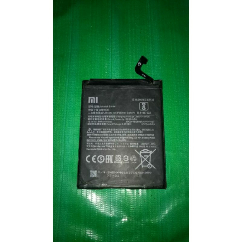 BATRAI BEKAS REDMI 5 PLUS BN44