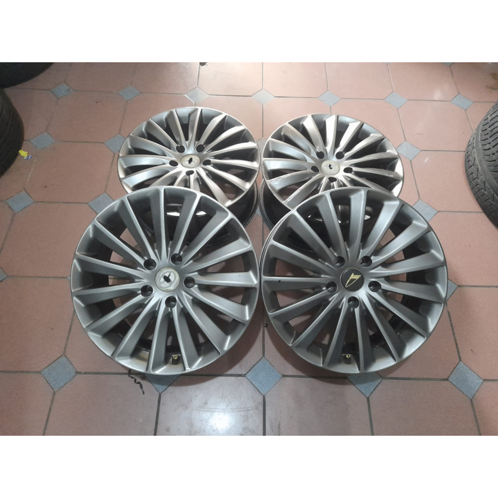 VELG BEKAS MOBIL RACING RING 17 ET 40 PCD 5X114 U/HRV INOVA CEVROLET