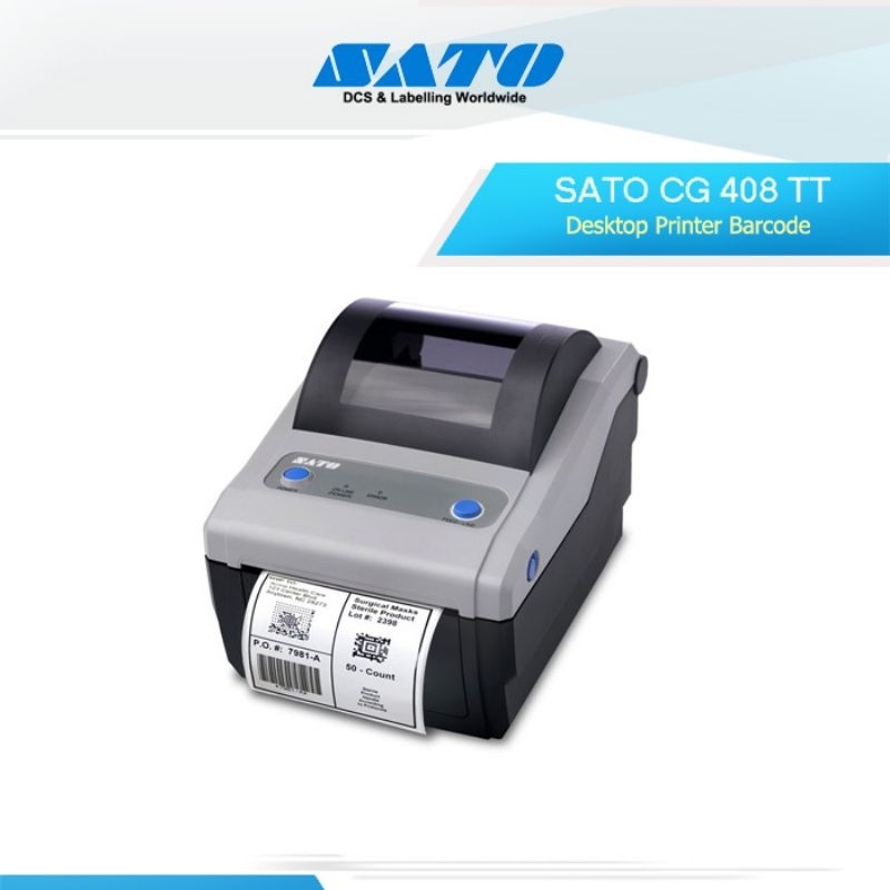 Sato CG-408 Barcode Printer | Printer Sato CG408 TT