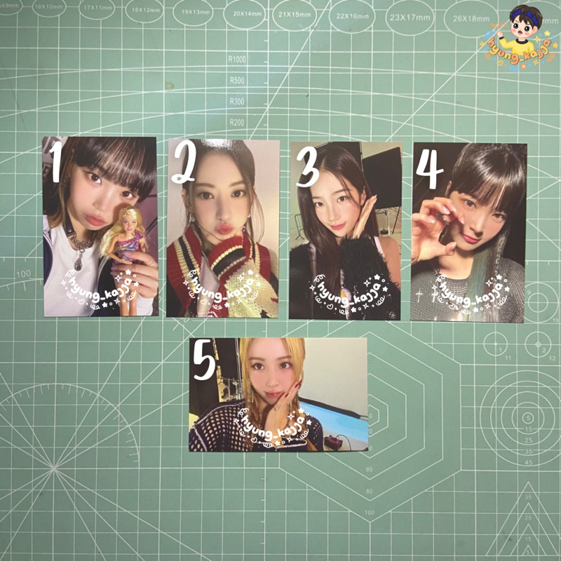 [READY] PC Photocard Le sserafim POB MD HOODIE fearnada Chaewon Eunchae yunjin Kazuha Sakura barbie 