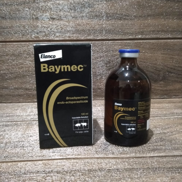 Baymec 100ml Obat Suntik Jamur Pada Hewan Scabies/Demodex/Antiparasit