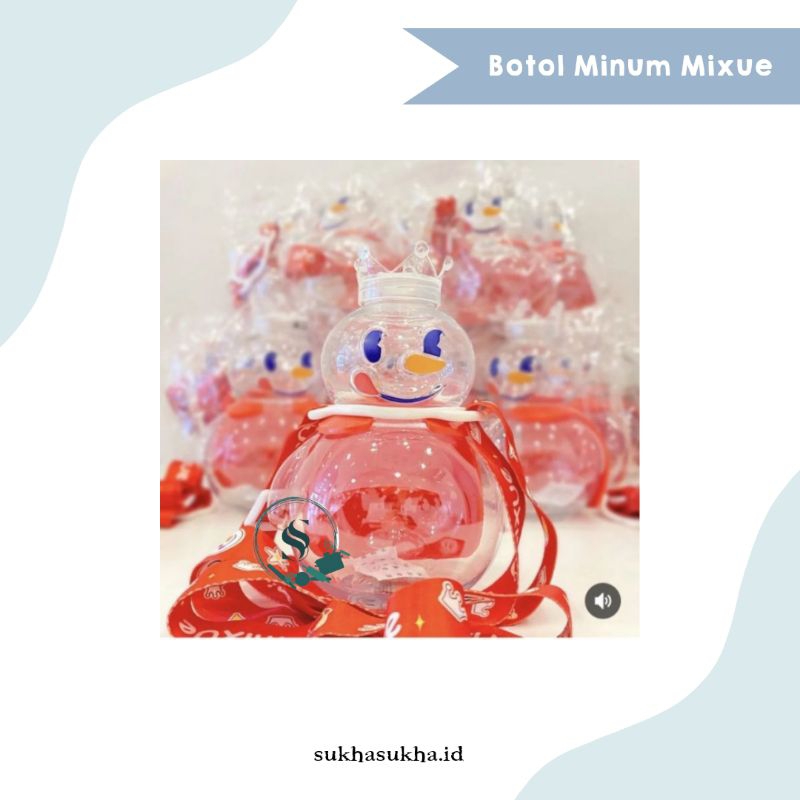 VIRAL  Botol Minum Mixue Botol Tumbler Mixue Botol Minum Anak Mixue 700 ml