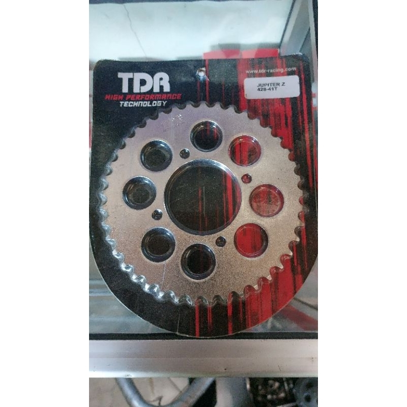 gear belakang TDR 428-41 T For jupiter mx old ,new dan sejenisnya