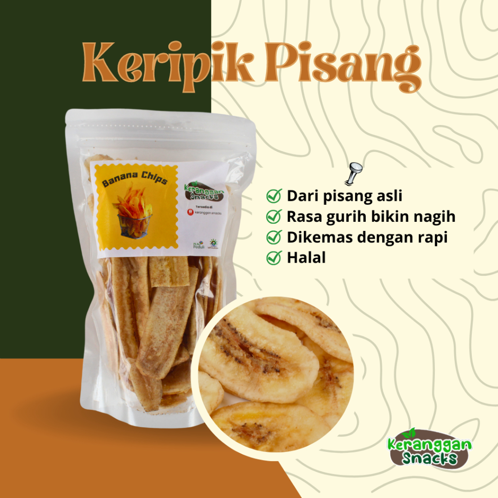 

KERIPIK PISANG KHAS EKOWISATA KERANGGAN
