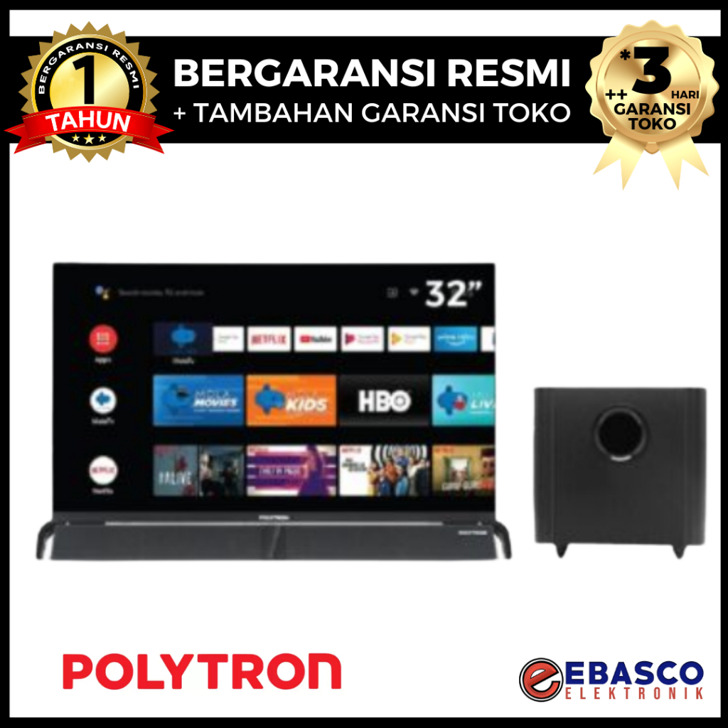 POLYTRON LED TV 32BAG9858 Support Digital Tv