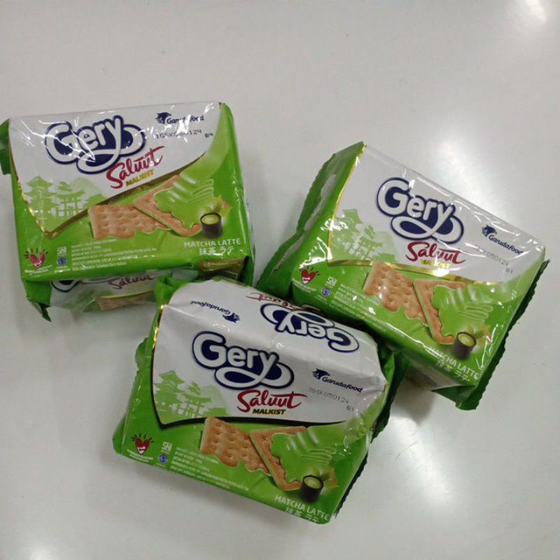 3pcs GERY SALUT MALKIS MATCHA LATTE