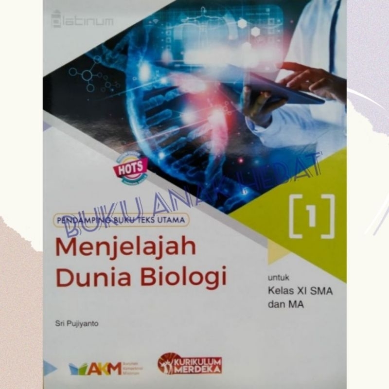 Buku Sekolah - Menjelajah Dunia Biologi SMA Kelas 11 Platinum / KSP/ Kurikulum Merdeka - buku anak h