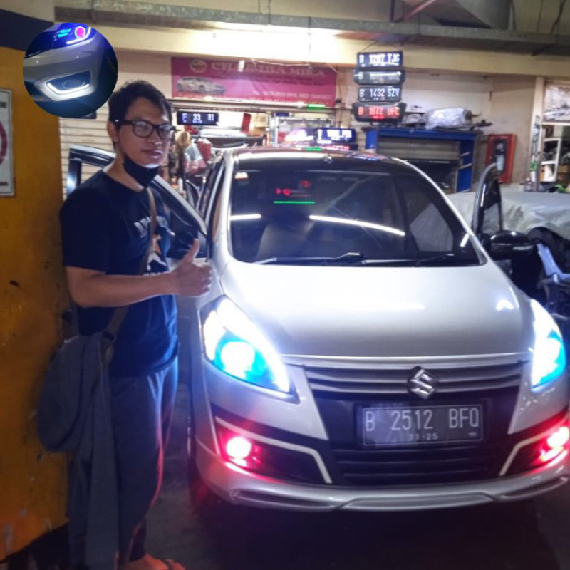 lampu ertiga lama headlamp custom proji lazy konsep ertiga lama