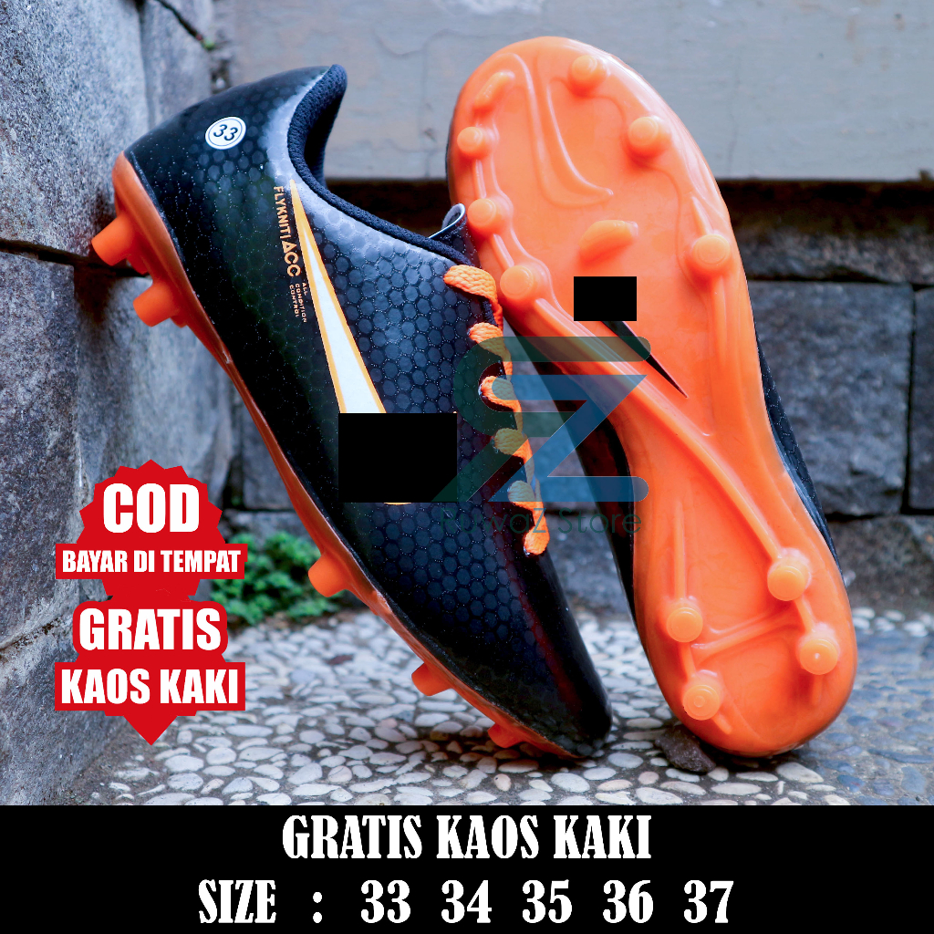 000487 (Bayar Di Tempat) SEPATU SEPAK BOLA ANAK MERCURIAL ACC LOW BIRU SEPATU OLAHRAGA ANAK SEPAK BOLA MURAH TERBARU