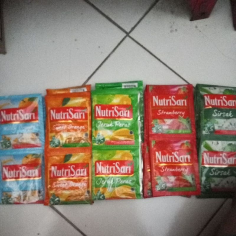 

Nutrisari Sachet 11 Gram