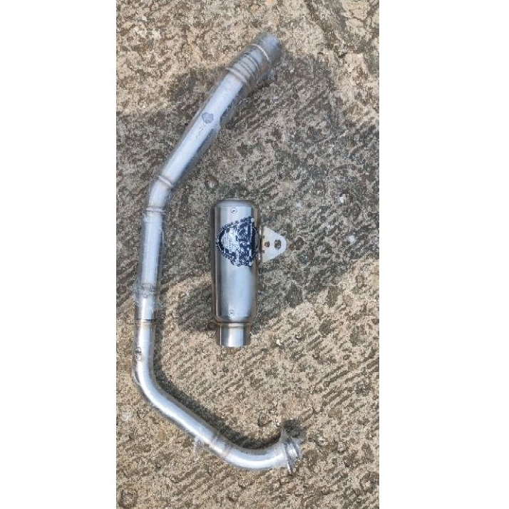 knalpot WRX GP6 FullSistem For Yamaha R15V2 (ExRace)