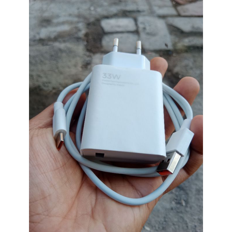 CHARGER XIOAMI NOTE 10 PRO 33W MI TURBO ORIGINAL