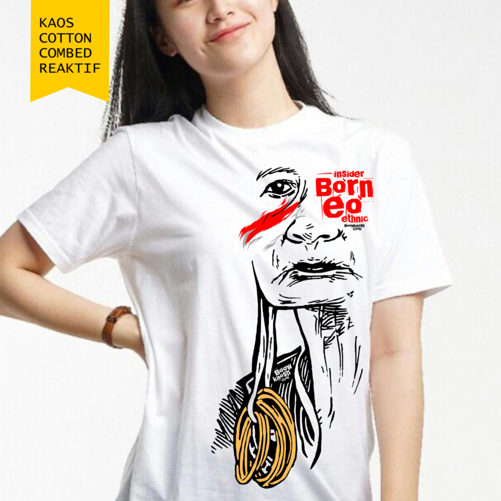 KAOS DAYAK INDONESIA CULTURE PREMIUM