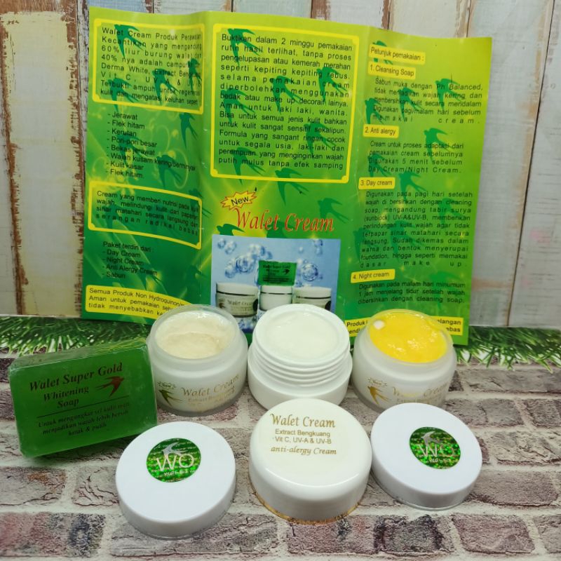 Paket Cream Walet Bengkoang // Walet Lontong Original 4in1