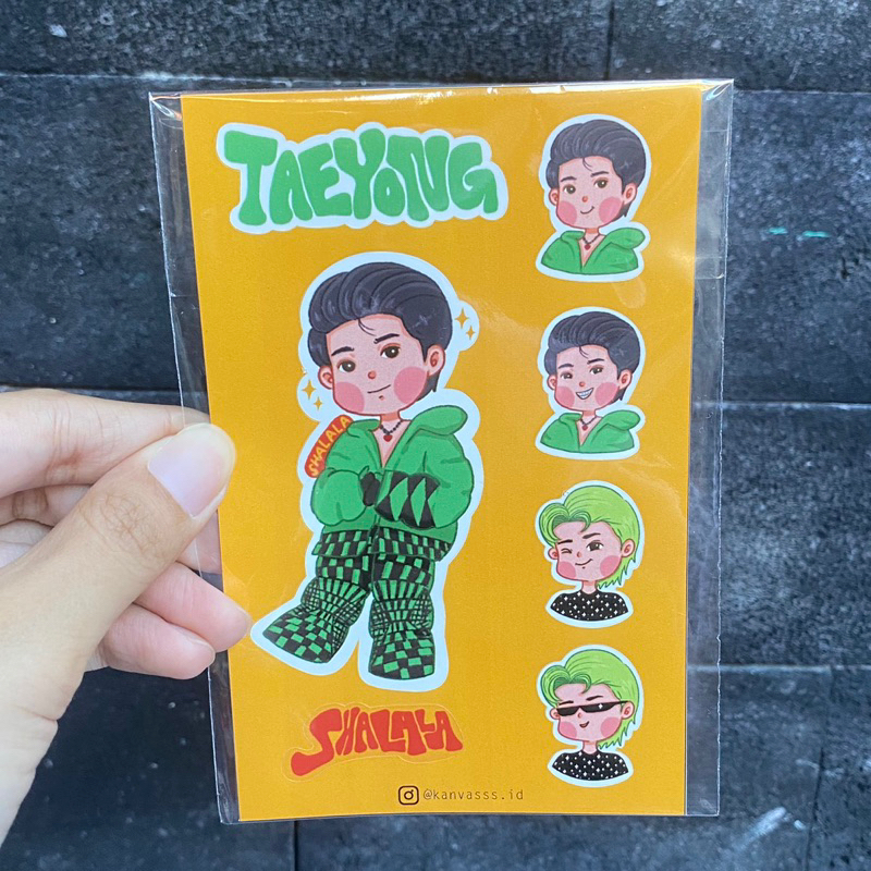 

TAEYONG STICKER SHEET