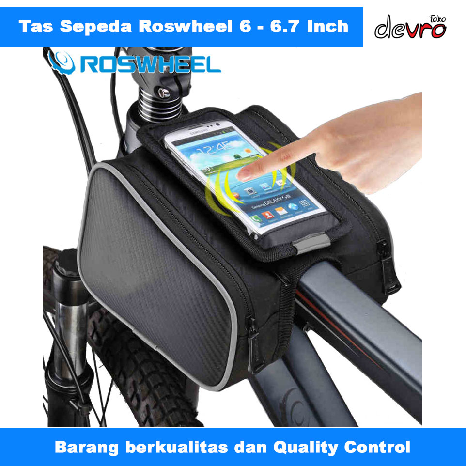 Tas Sepeda Roswheel Bike Bag Waterproof dgn Tempat Smartphone 6 - 6.7 inch