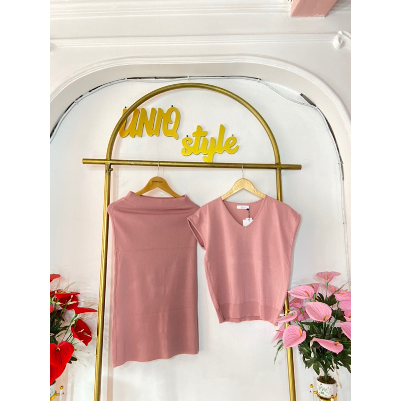 one set  rajut rok import bkk