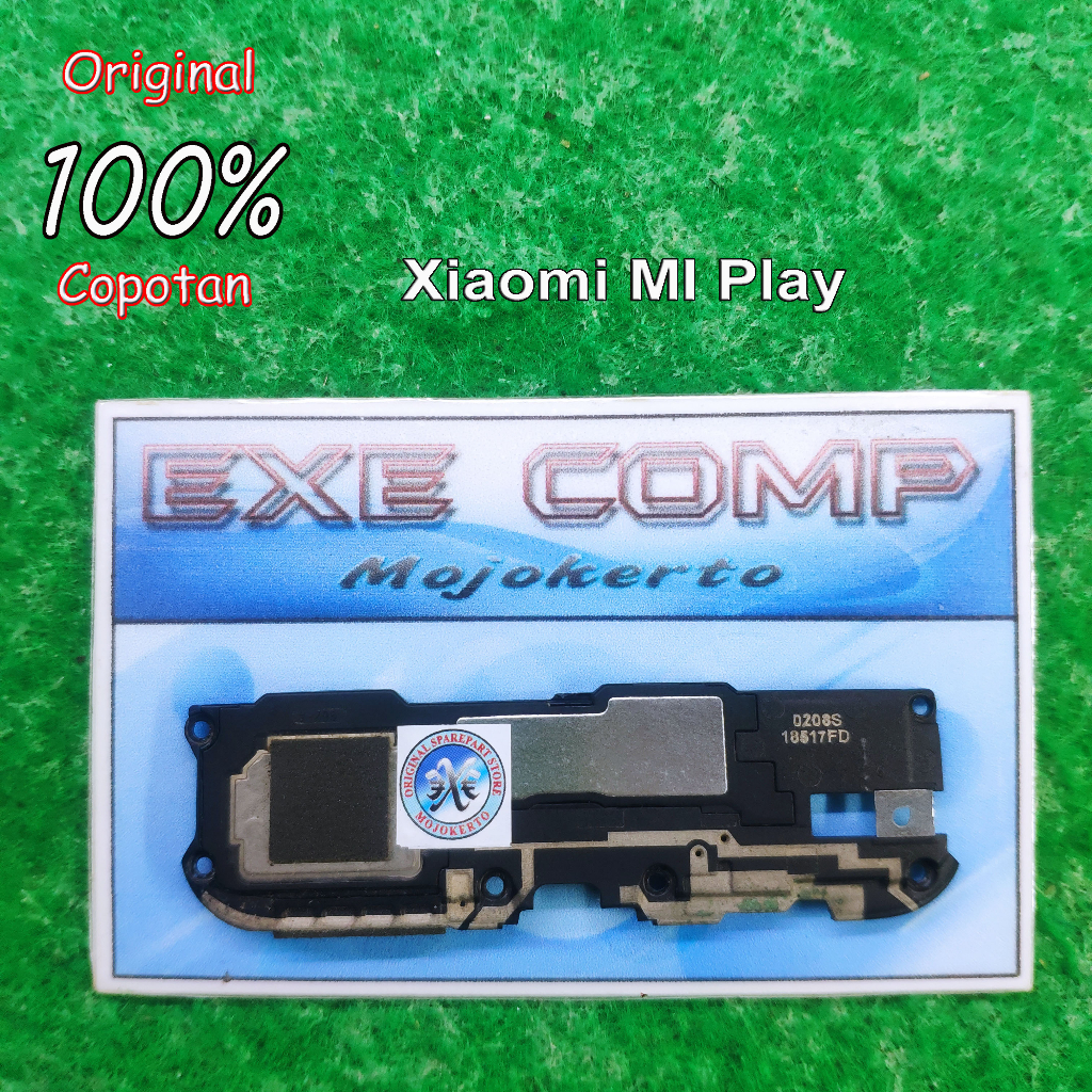 Xiaomi MI Play Speaker buzzer / spiker musik dan tutup mesin bawah original copotan | eXe Comp