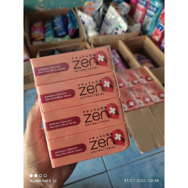 zen sabun batang isi 4