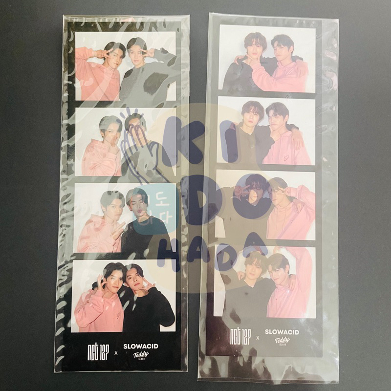 SLOWACID Photostrip Jaehyun Taeyong Yuta photo strip pc photocard