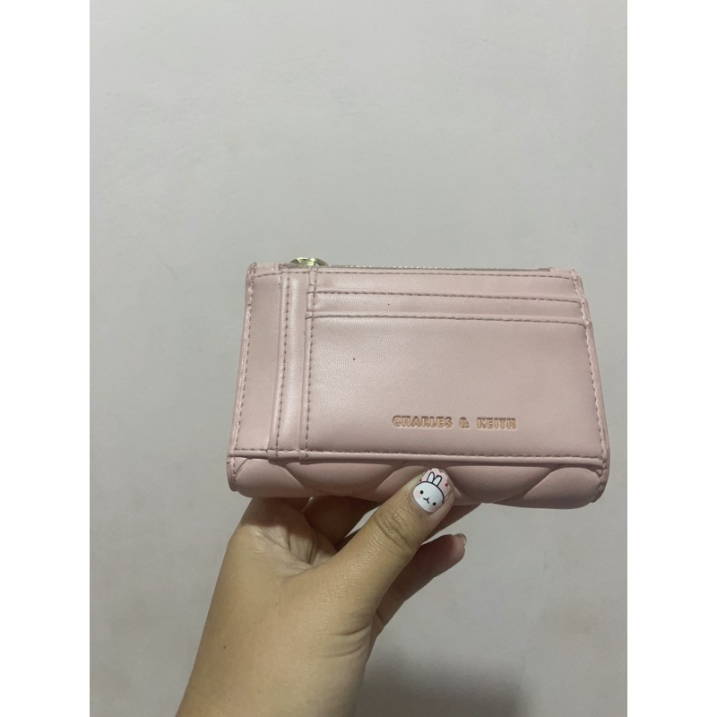 dompet ck charles n keith original preloved