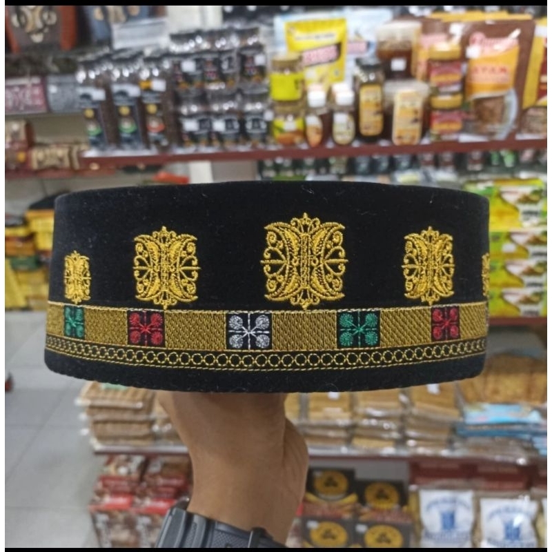 Peci Gayo Motif Pintu Aceh Model Keras || Peci Gayo Khas Aceh
