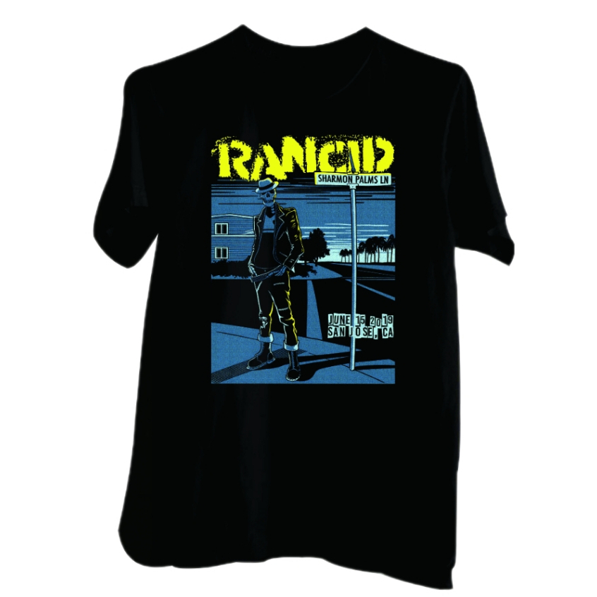 KAOS BAND / KAOS RANCID/ BAJU BAND RANCID / KAOS MUSIK METAL ROCK UNISEX / KAOS BAND RANCID
