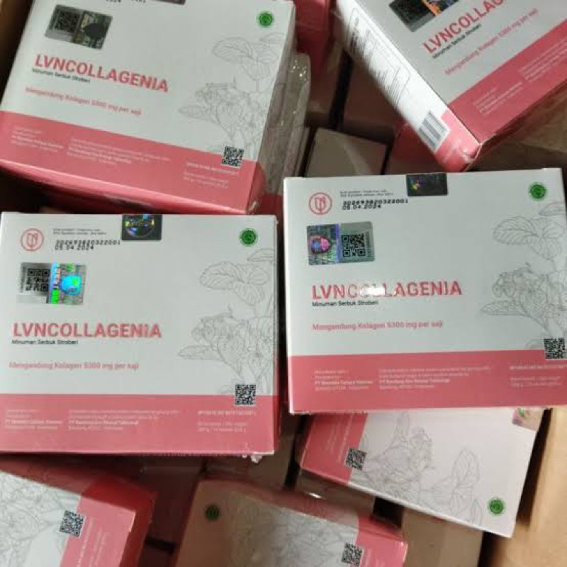 LVN COLLAGENIA Strawbery PT.BEST 1 Box 10 sachet |ORI 100% Dijaminn