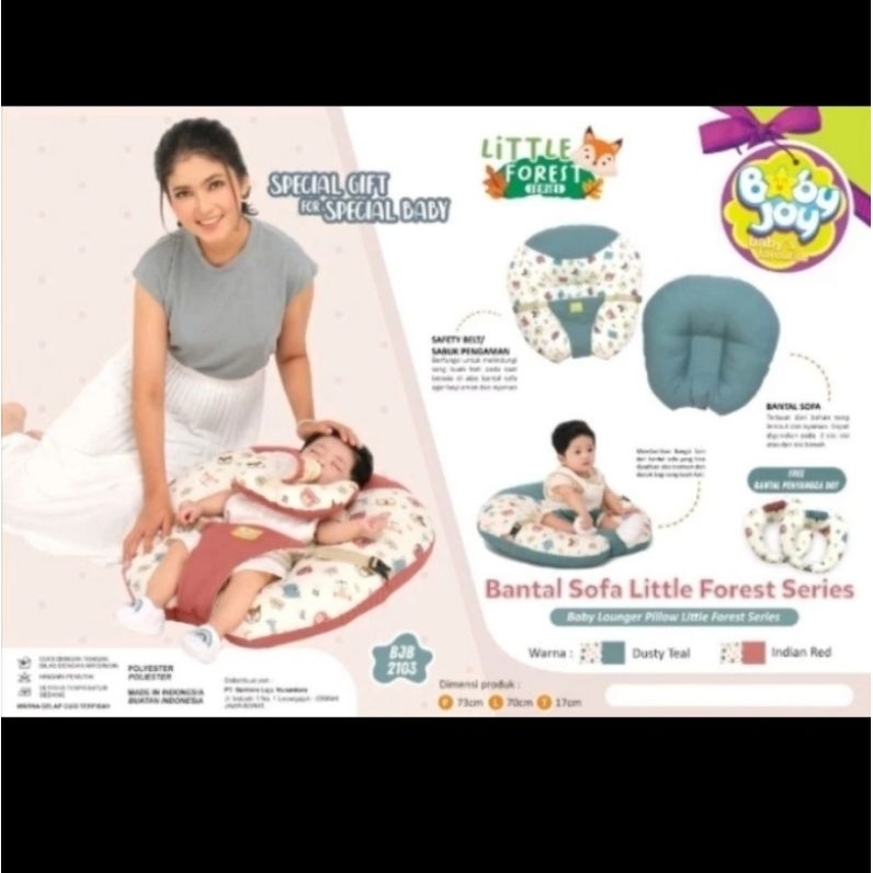 Baby joy sofa bayi multifungsi little forest series BJB2103