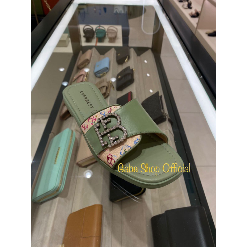 SENDAL SANDAL WANITA EVERBEST UGGY (NEW & ORIGINAL)