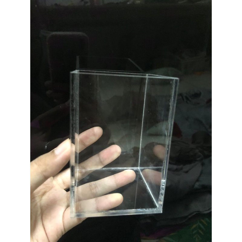 

box akrilik tempat pensil 10cm x 7cm