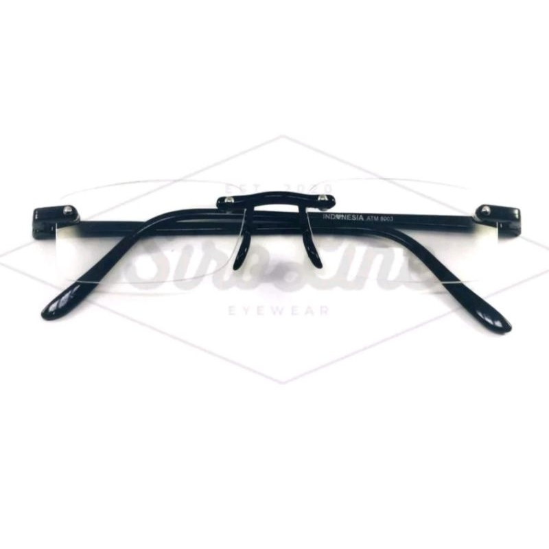 Kacamata Lensa Minus Plus Frameless