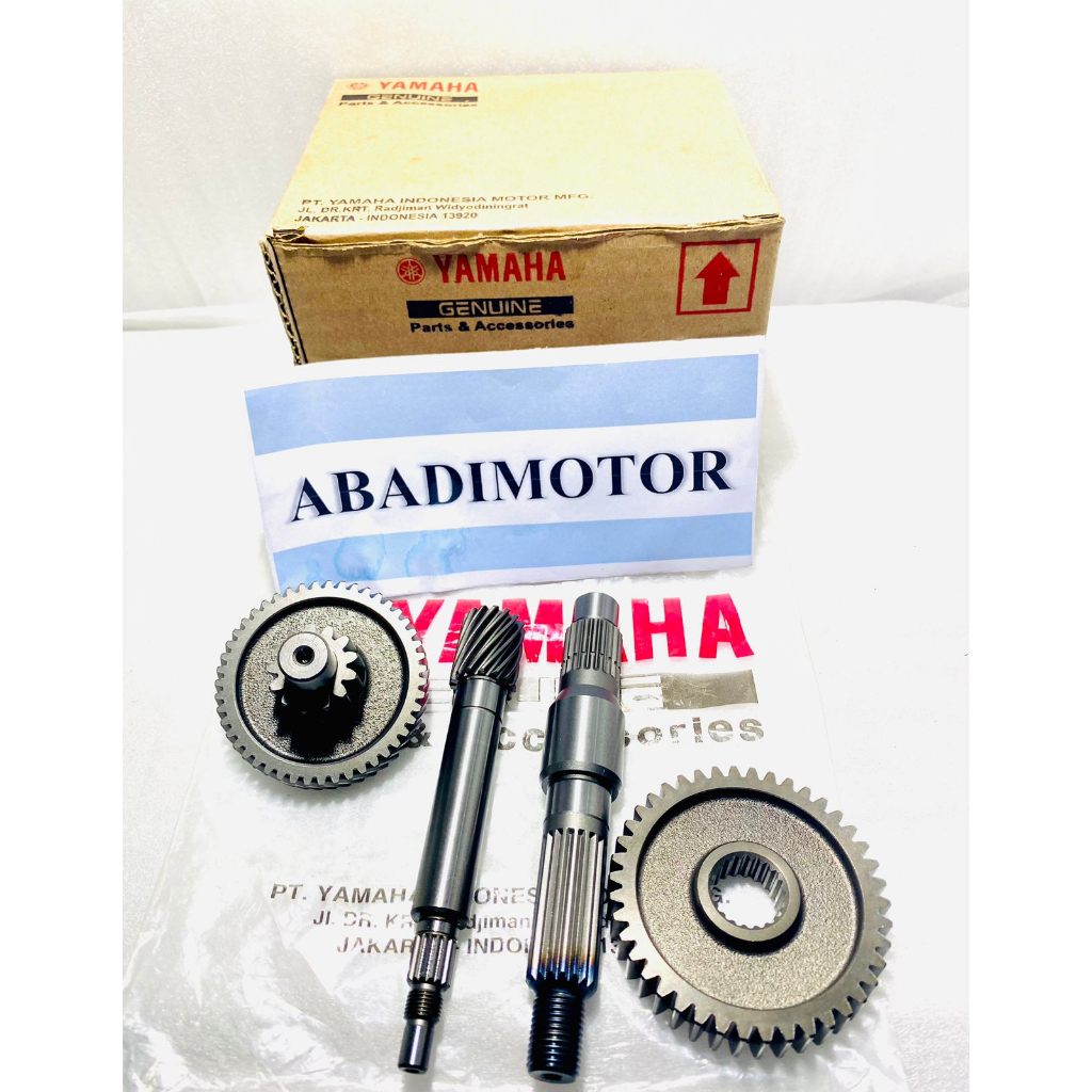 GIGI RASIO RATIO GIGI GARDAN AS PULLY AS RODA KOMPLIT MIO SPORTY 5TL KODE 5TL-E7410-10 TAHUN 2005 HI