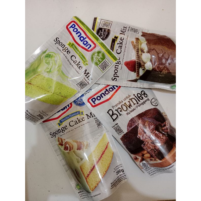 

PONDAN KUKUS, sponge cake , brownies kukus pouch