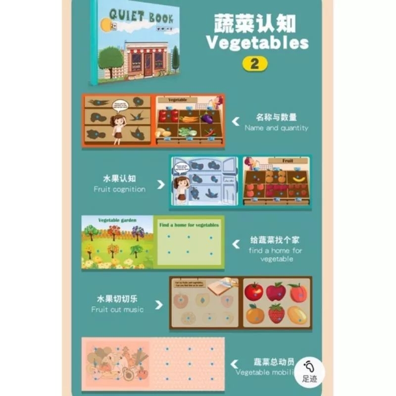 

quiet book anak