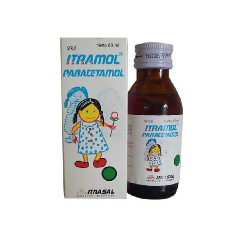 Itramol Sirup 60ml Itrasal - Paracetamol / Obat Demam / Obat Sakit Gigi / Obat Sakit Kepala / Obat N