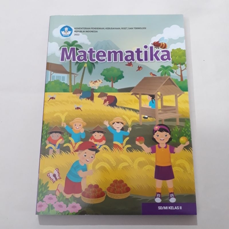 Matematika kelas 2 kurikulum merdeka dikbud 2022, buku pelajaran Matematika kelas 2 kurikulum merdek