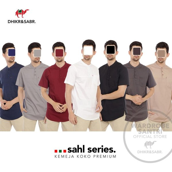 PROMO KOKO KEMEJA DHIKR SAHL DH 12 [COD]