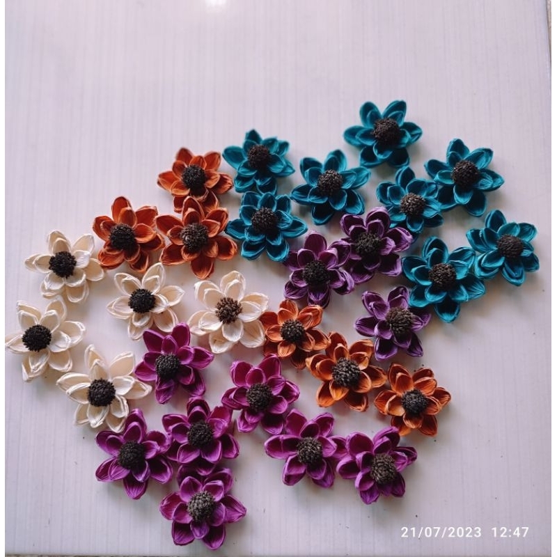 bunga klobot jagung/ bunga klobot/bunga hiasan mahar rustic