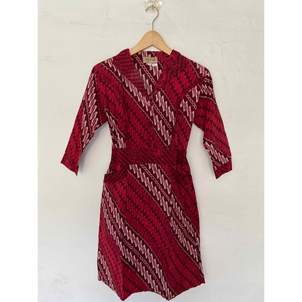 Batik Dress / Midi Dress Wanita